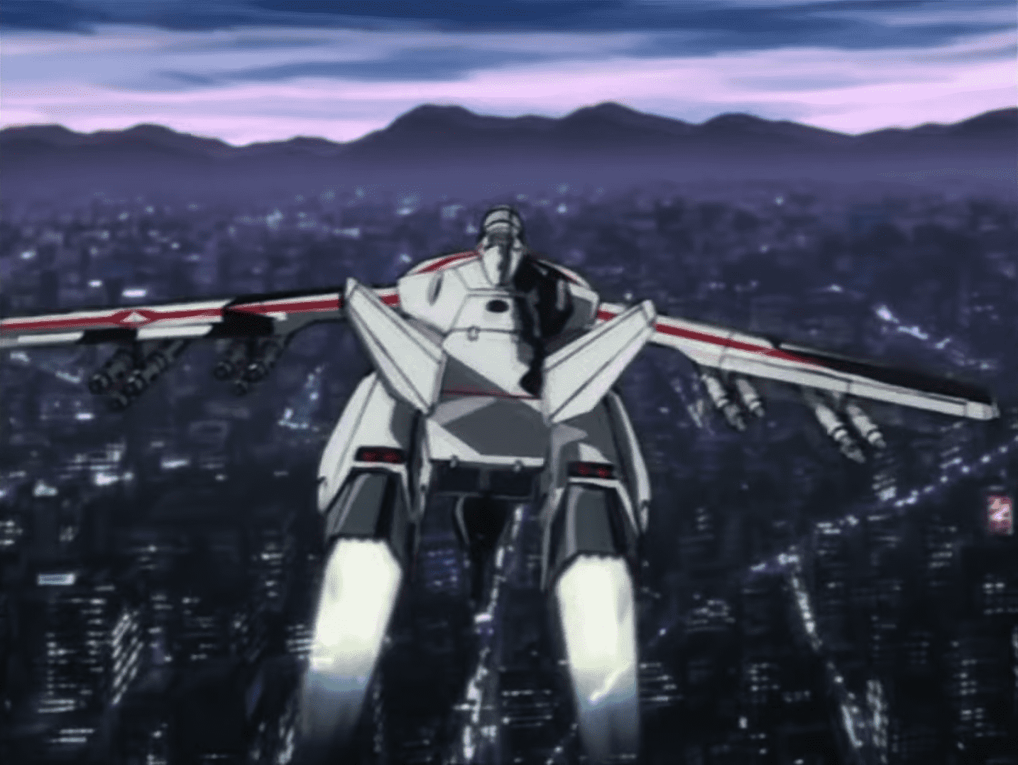 Robotech Remastered - Veritech in flight
